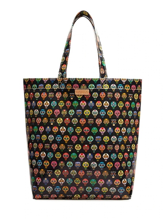 Consuela Handbags - Consuela Tiny Sugar Skulls Basic Bag Large Tote Authentic